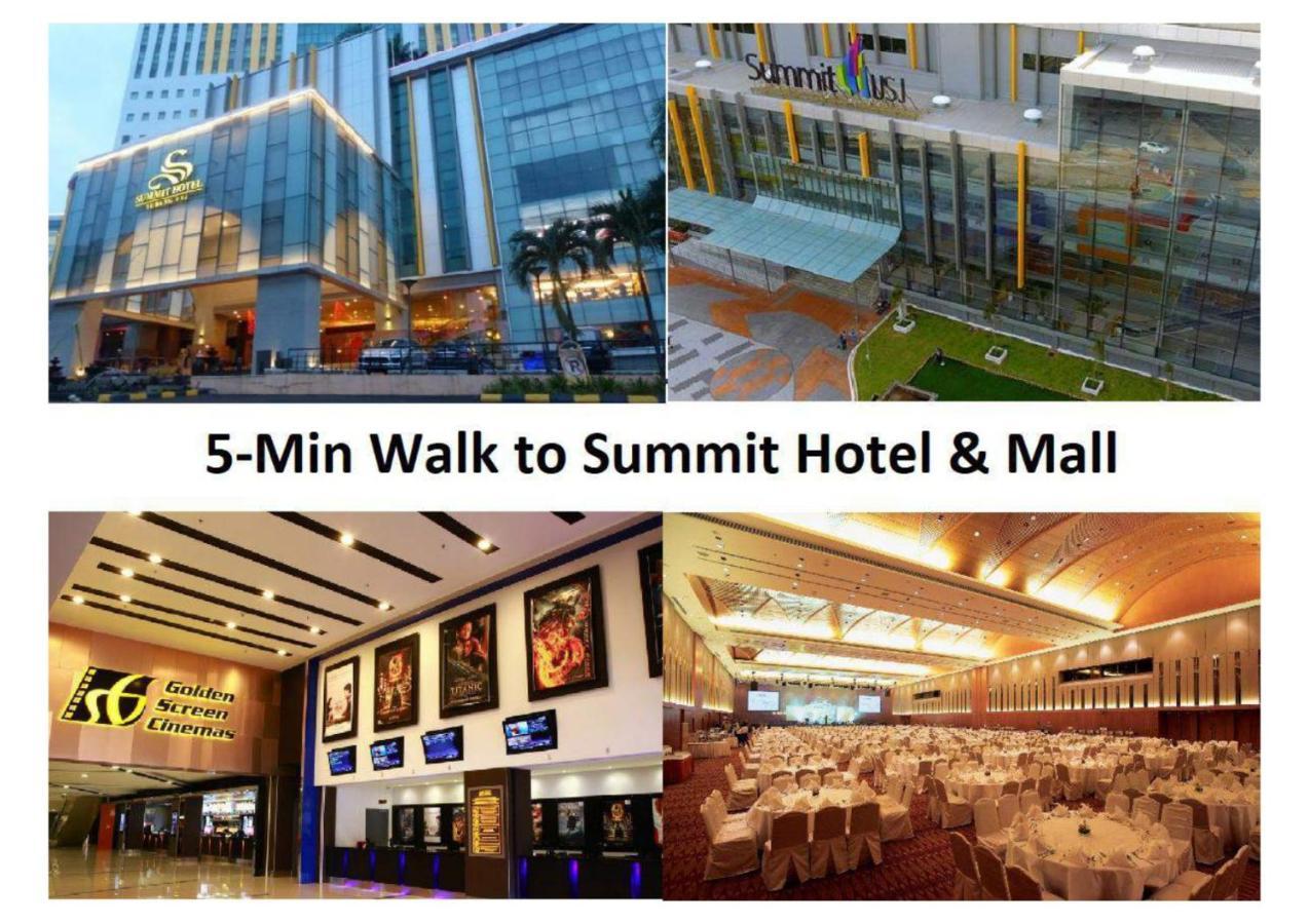 Subang City Residence, 8-9 Pax With Balcony, Walking Distance To Summit, 5Min To Sunway Subang Jaya Eksteriør bilde